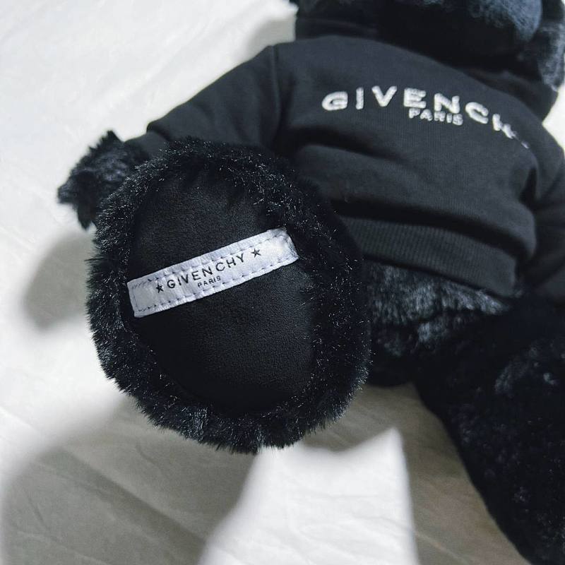 Givenchy Paris Black Teddy Bear Plush Toy
