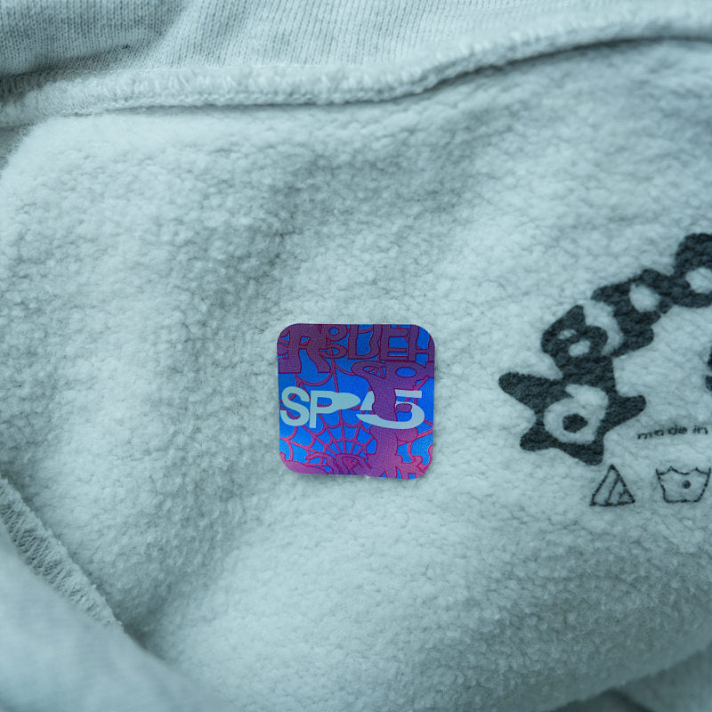 Sp5der OG Web Hoodie Heather Grey