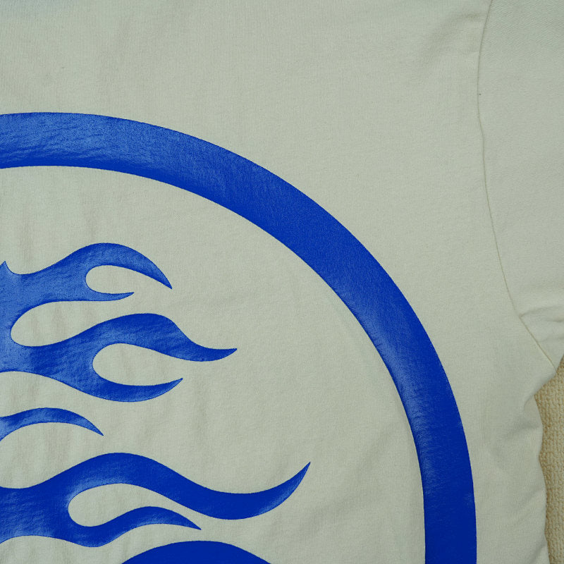 Hellstar Gel Sport Logo T-Shirt White/Blue