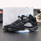 Nike Air Jordan 5 Retro - Black/University Blue