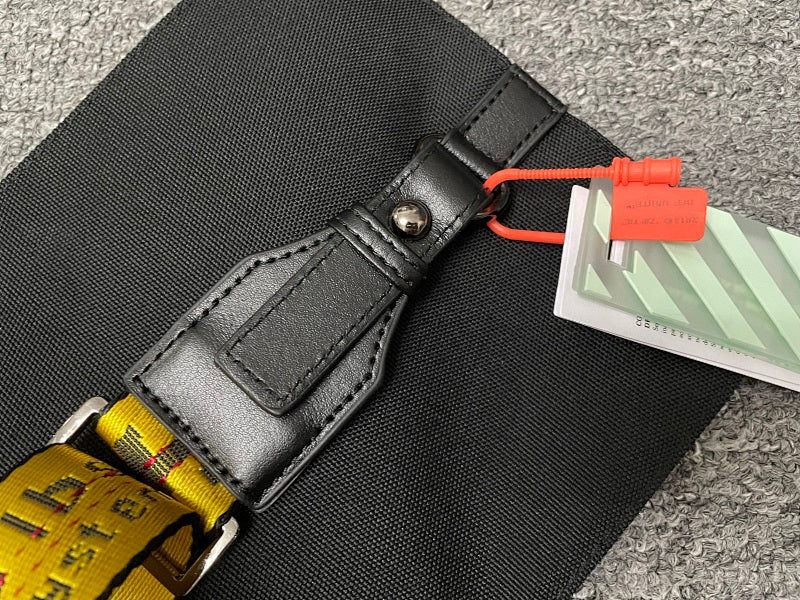 Off-White Belt Bag - Black/Yellow