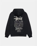 Stüssy Pullover Hoodie - Black/Cream