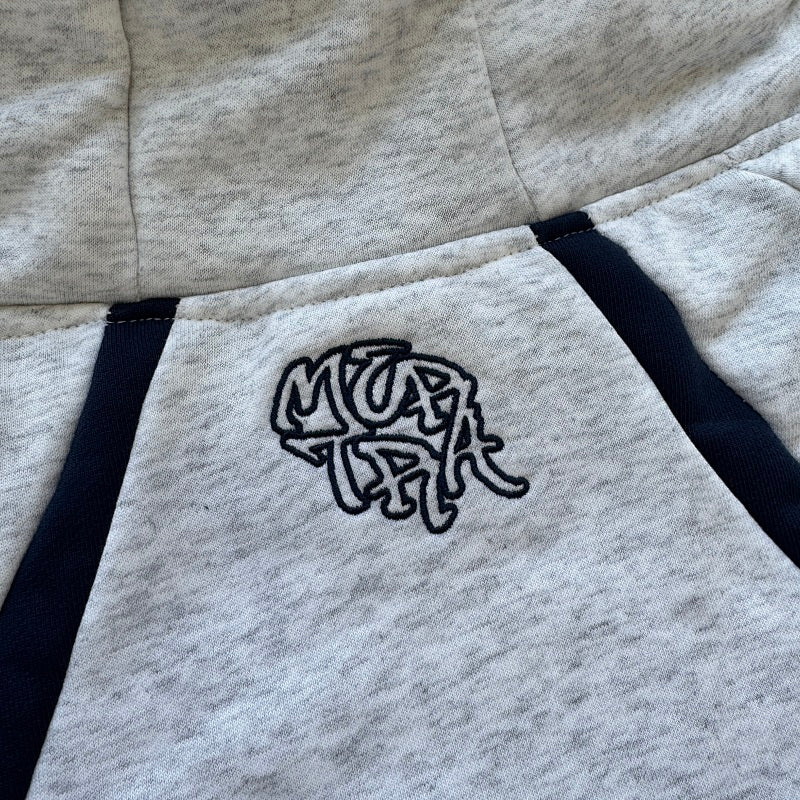 Mertra BIGSTEP HOOD - Grey/Blue