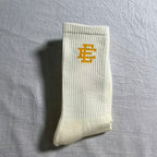 Eric Emanuel EE Logo Ribbed Crew Socks