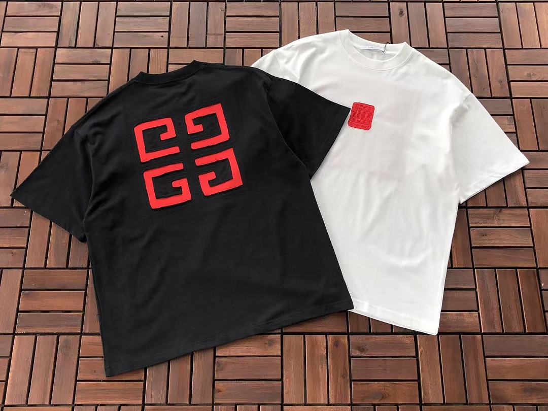 Red Logo Givenchy T-Shirt