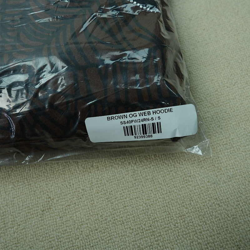 SP5DER BROWN Hoodie