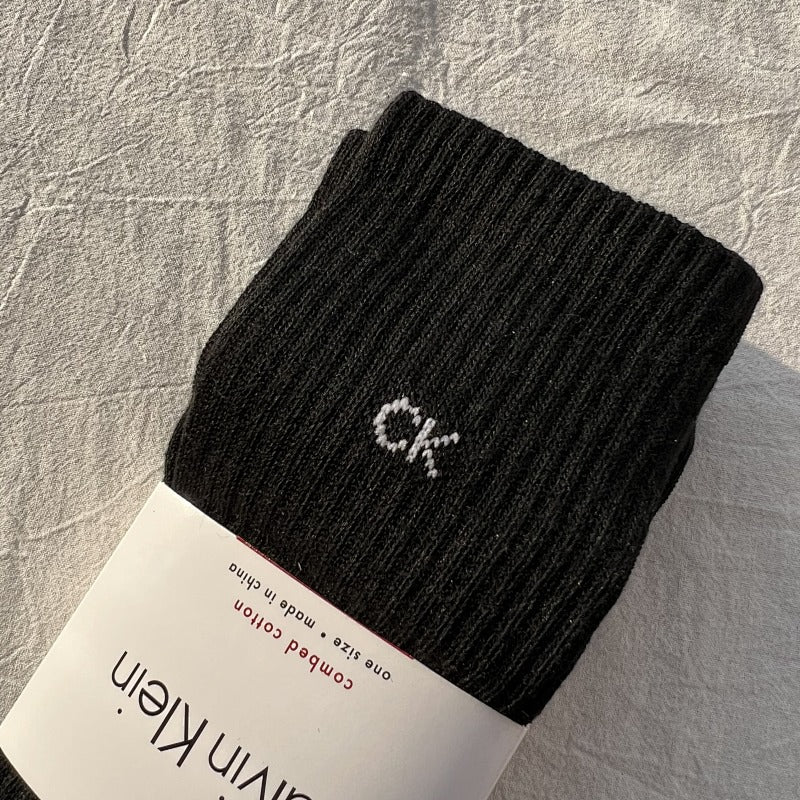 CK Combed Cotton Crew Socks Two Pack