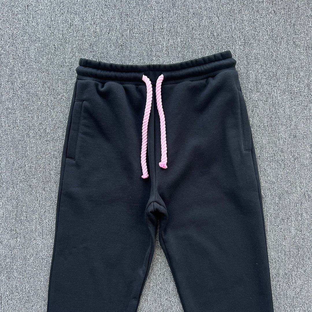 Hoodie Set Black Pink