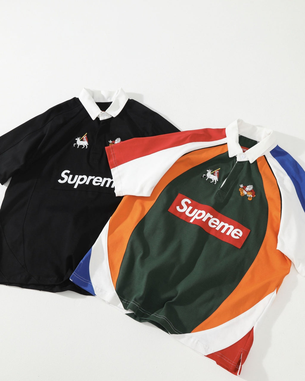 Supreme Colorblock Polo Shirt
