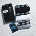 Syna Boxer Briefs 3-Pack - Black/White/Gray