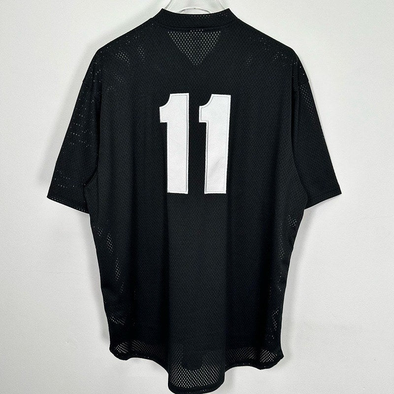 Supreme S Logo Mesh Baseball Jersey