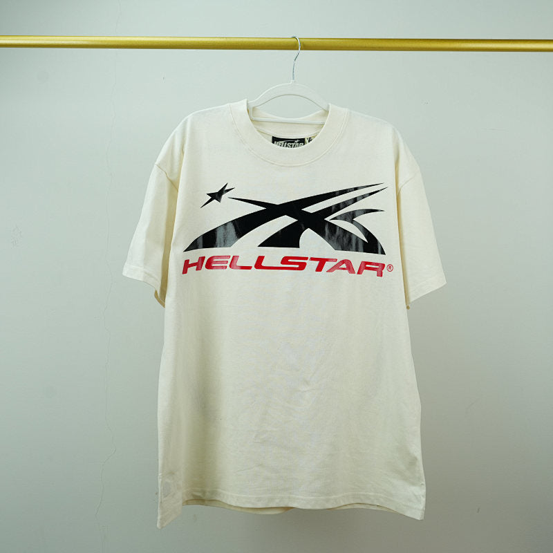 Hellstar Sport Logo Gel T-Shirtwhite