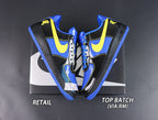 Nike Air Force 1 Low - Black/Hyper Blue/Yellow