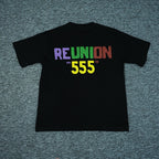 Sp5Der Oversized Reunion Tee Black