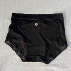Women's High-Waist Lace Trim Seamless Briefs 3-Pack