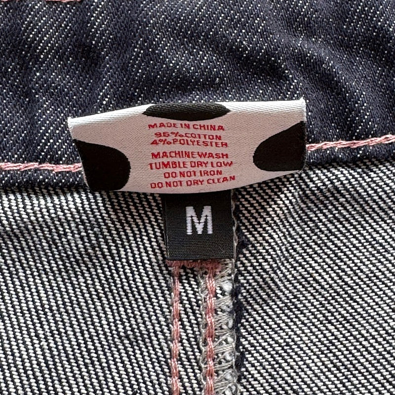 Mertra Reverse Bigstep Denim - Indigo/Pink