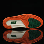 Off-White x Nike Dunk Low Green Orange