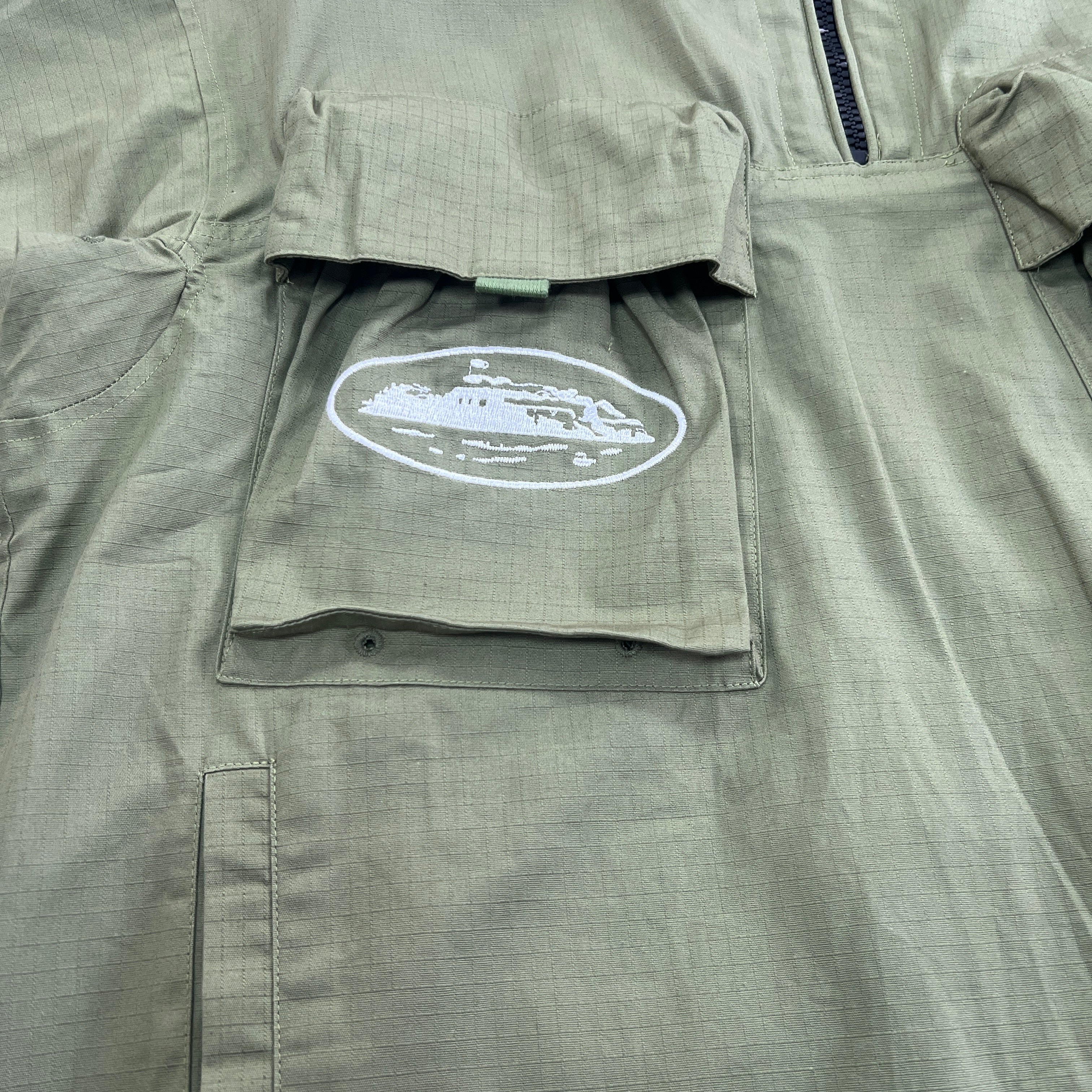 Slant Pocket Military Jacket