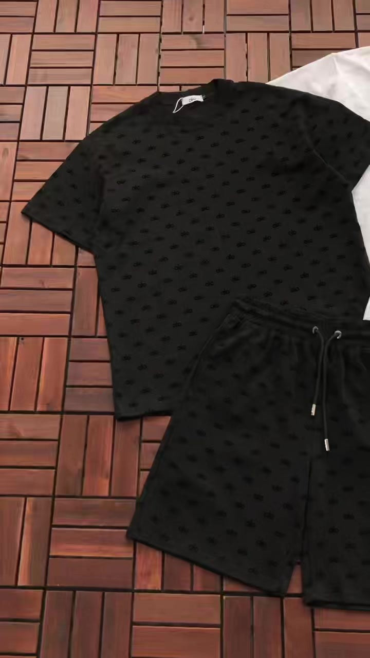 Alo Yoga Tee & Shorts Set