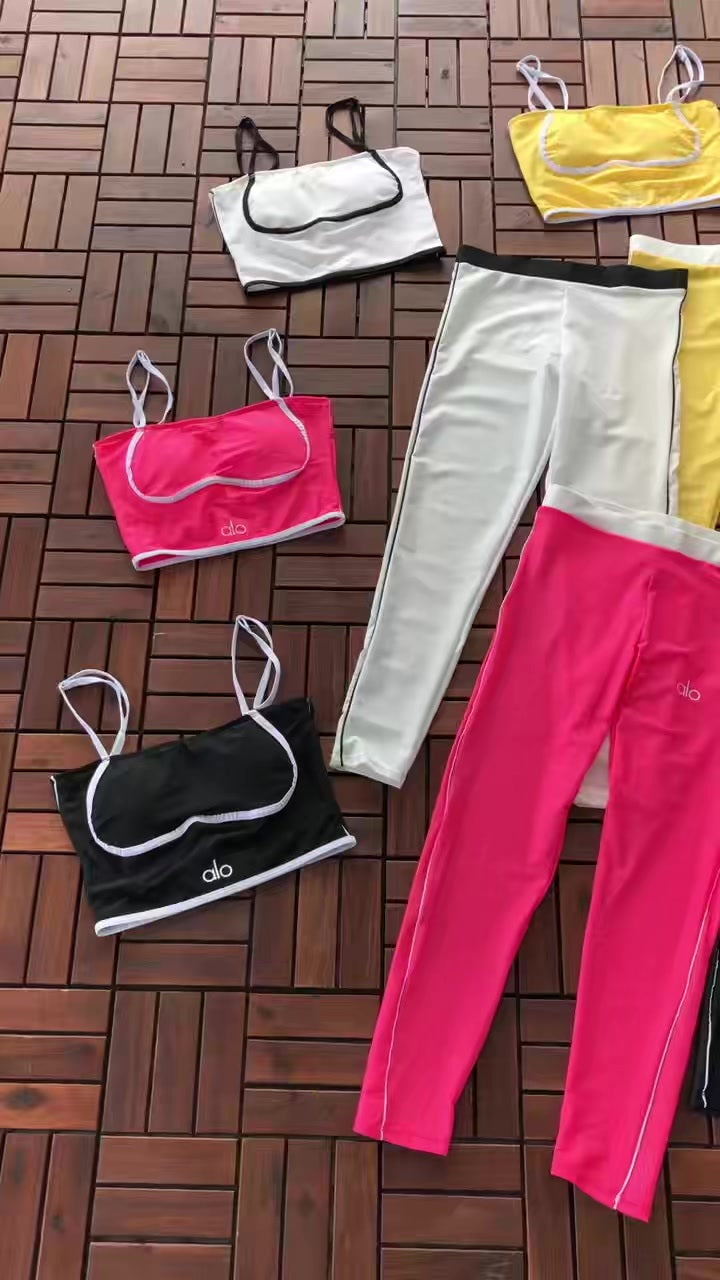 Alo Yoga Women's Bra & Leggings Set