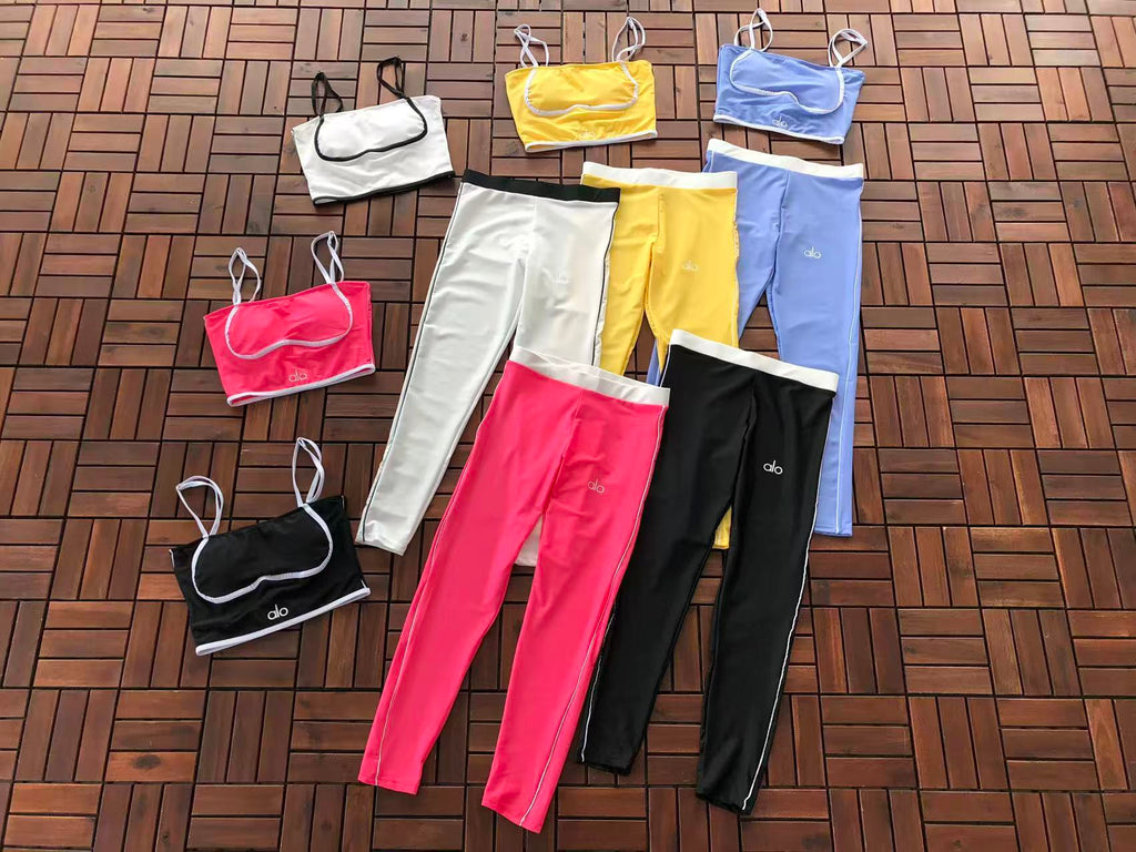 Alo Yoga Women's Bra & Leggings Set