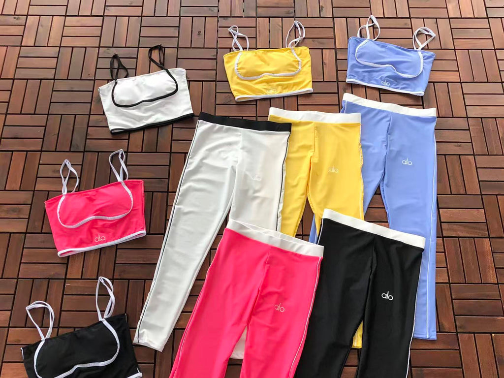 Alo Yoga Women's Bra & Leggings Set