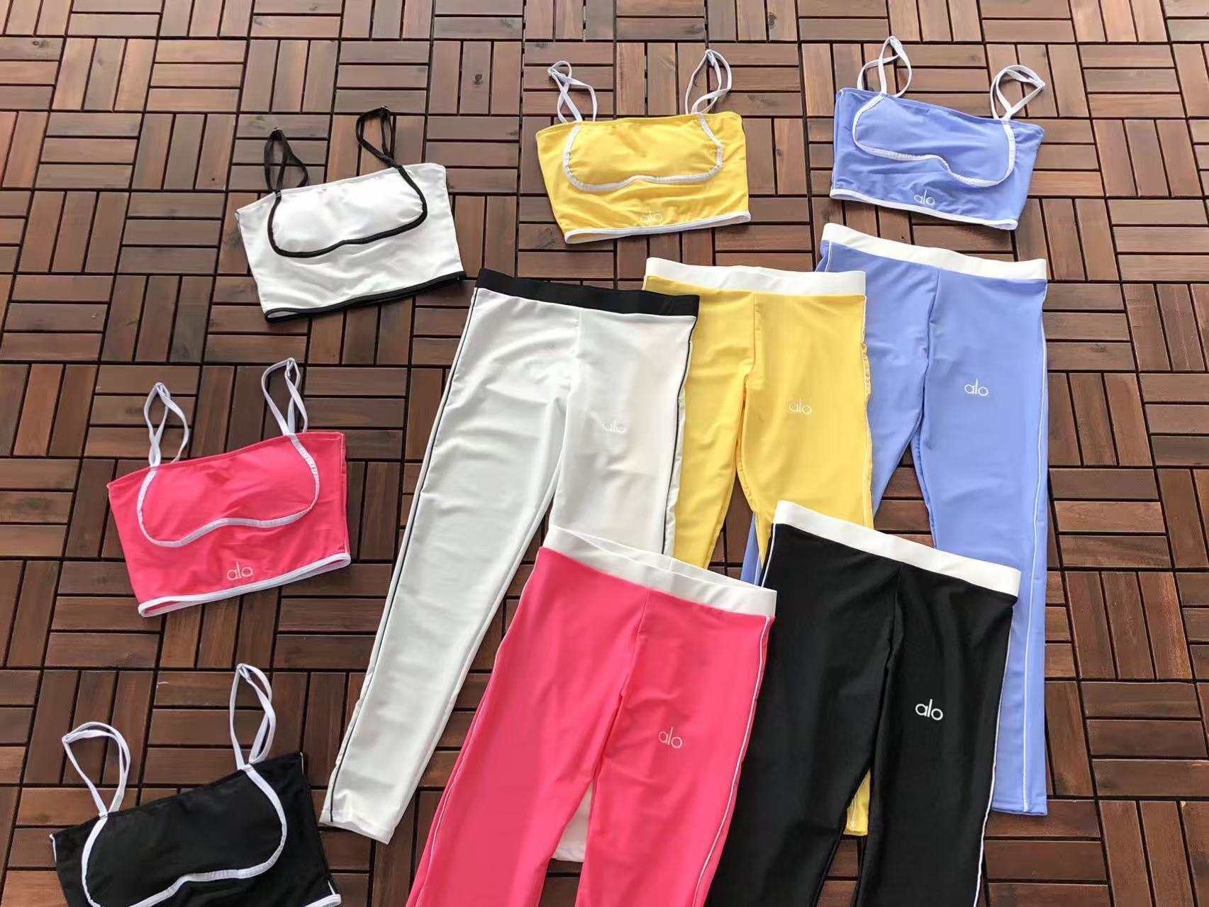 Alo Yoga Women's Bra & Leggings Set