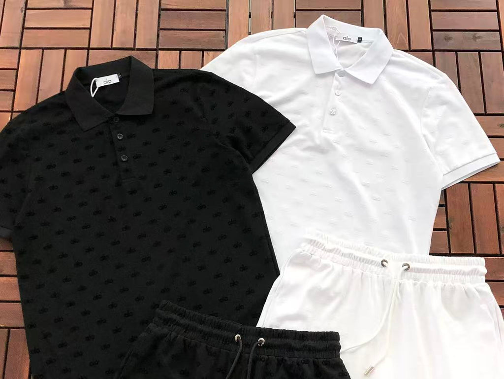 Alo Yoga Tee & Shorts Set