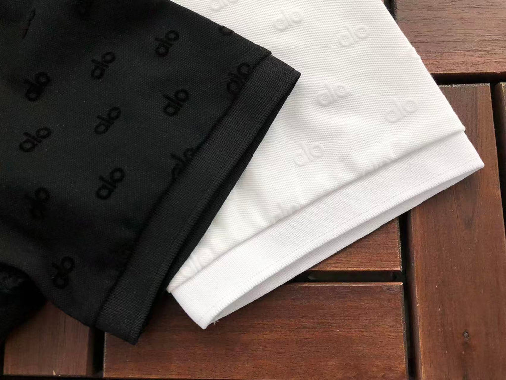 Alo Yoga Tee & Shorts Set