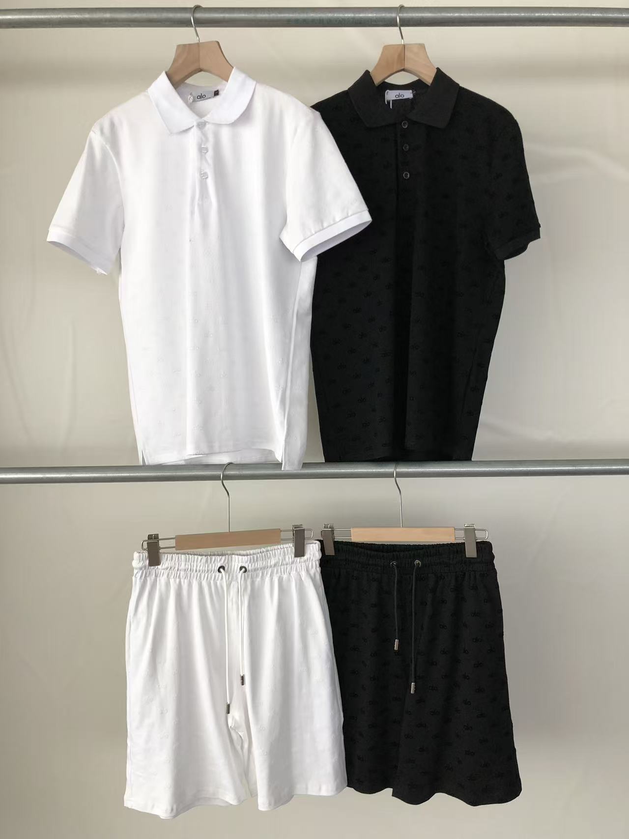 Alo Yoga Tee & Shorts Set