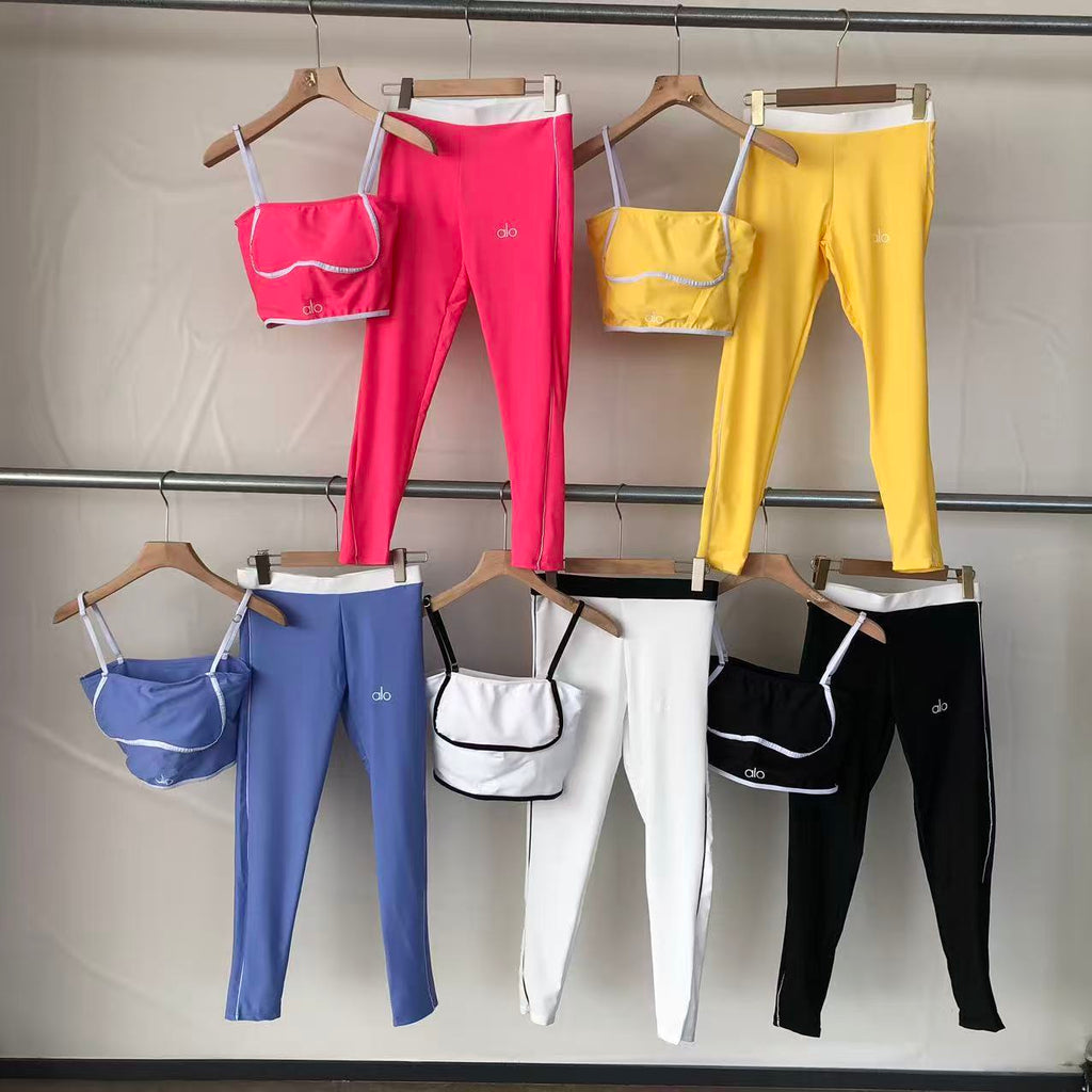 Alo Yoga Women's Bra & Leggings Set