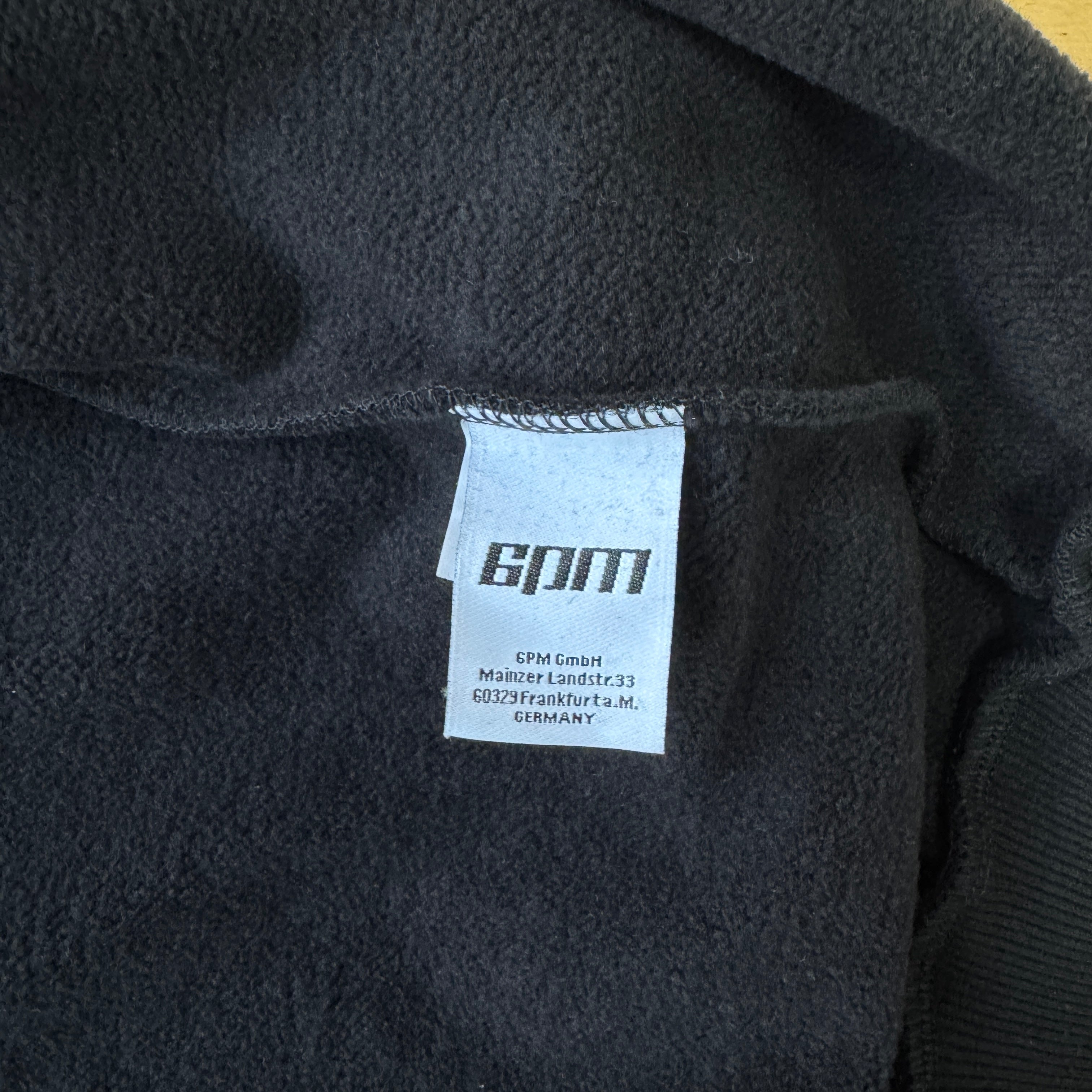 Zip Hoodie - Black