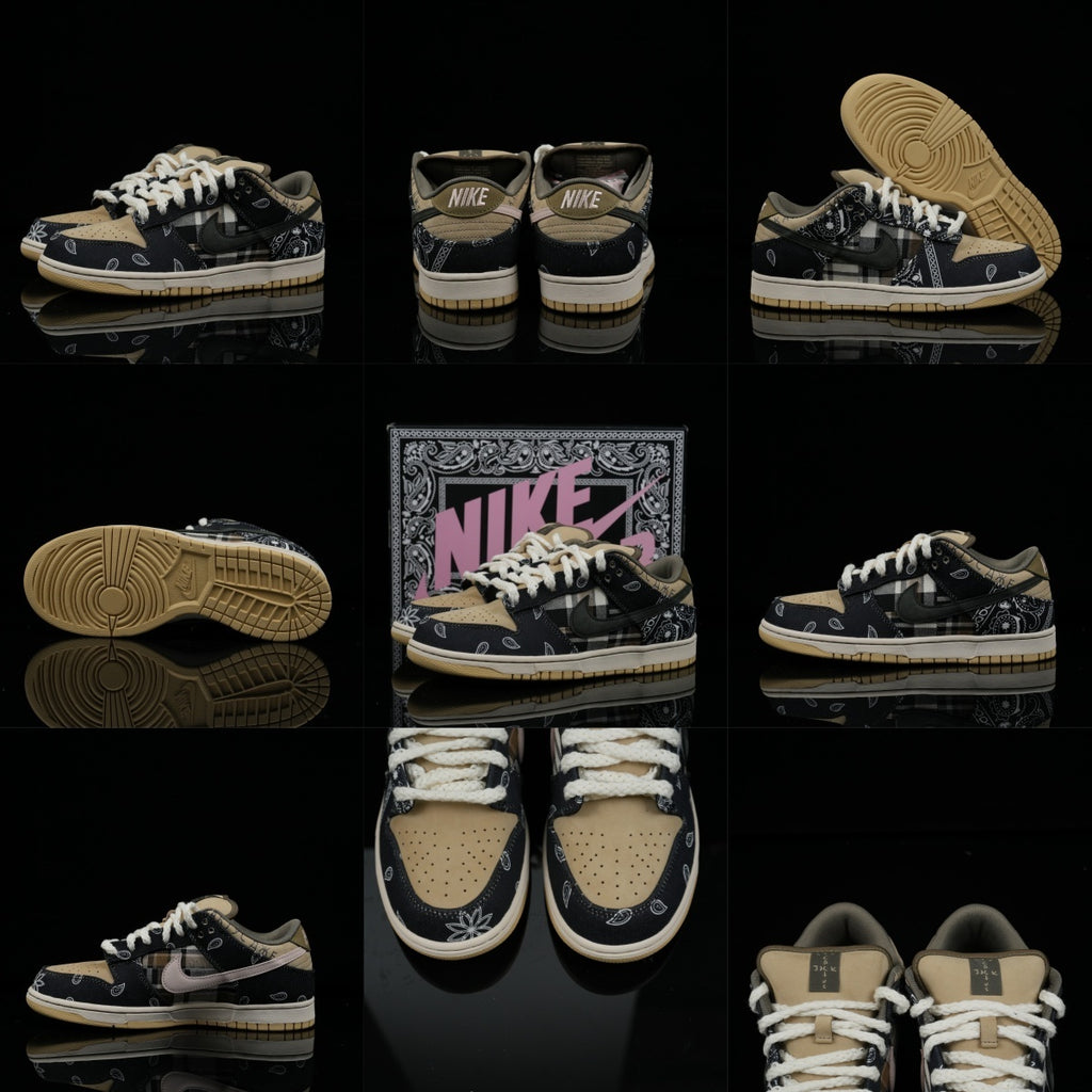 Nike SB Dunk Low Black White