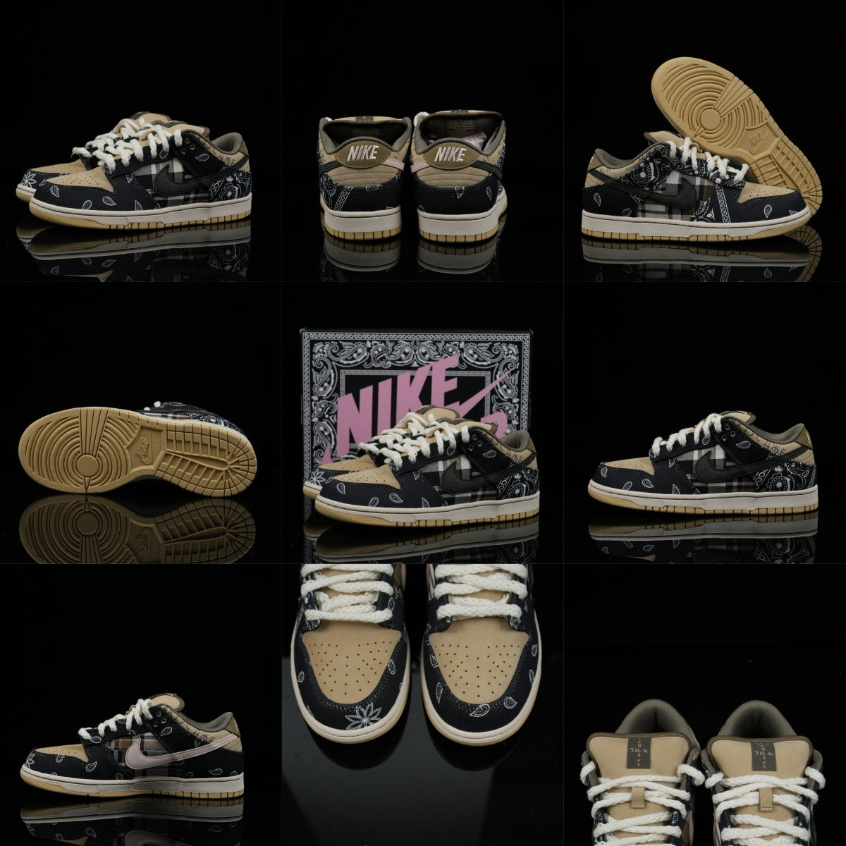Nike SB Dunk Low Black White