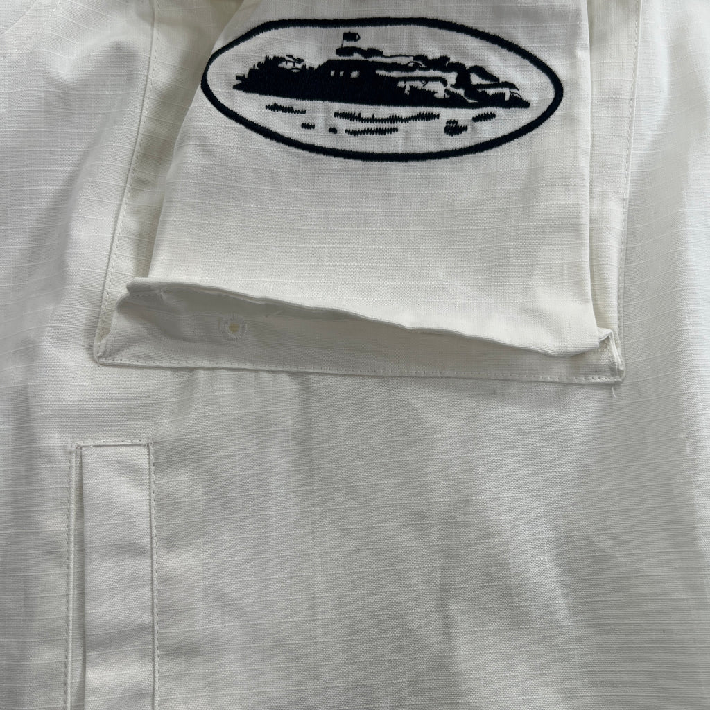Slant Pocket Military Jacket