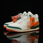 Off-White x Nike Dunk Low Green Orange