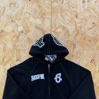 Zip Hoodie - Black