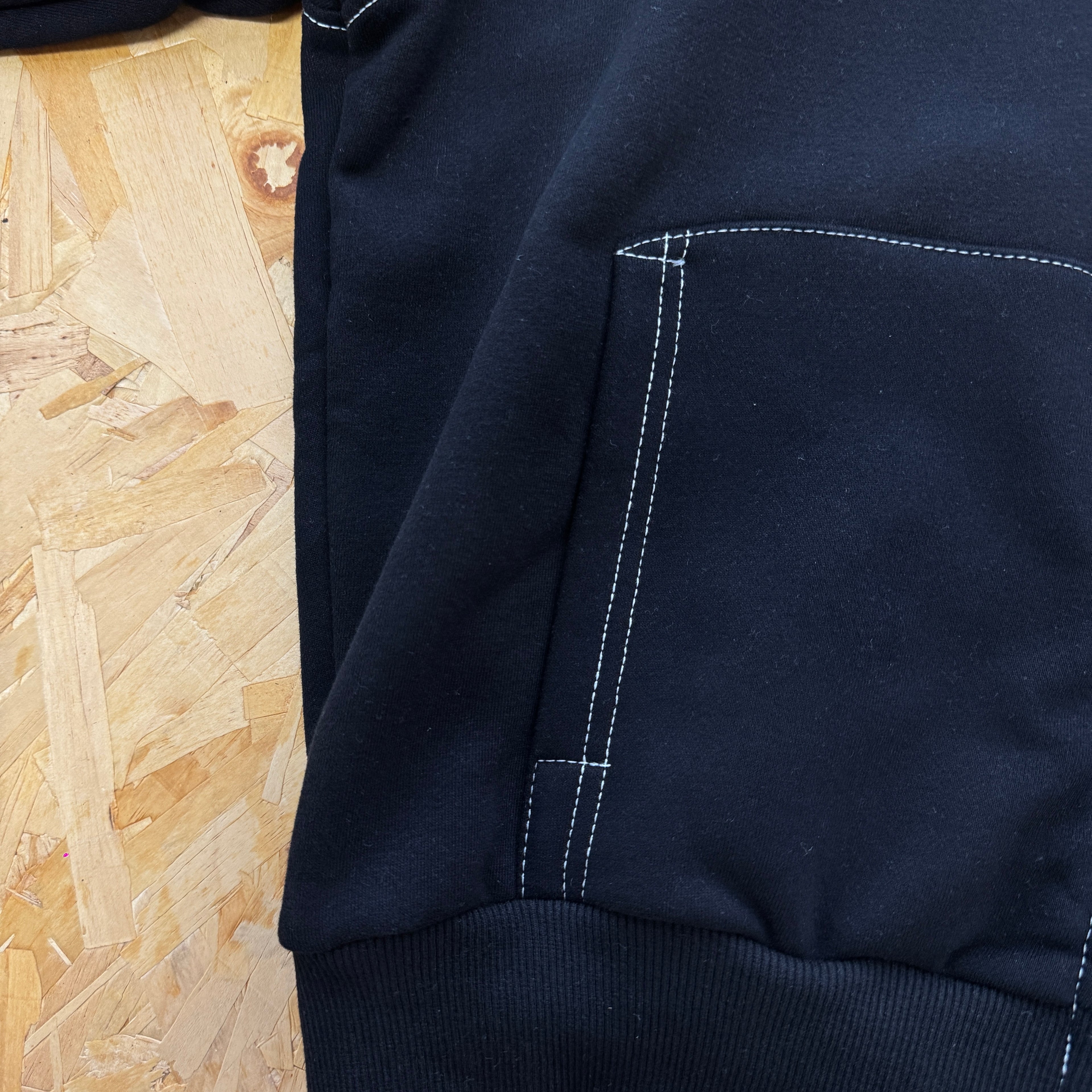 Zip Hoodie - Black