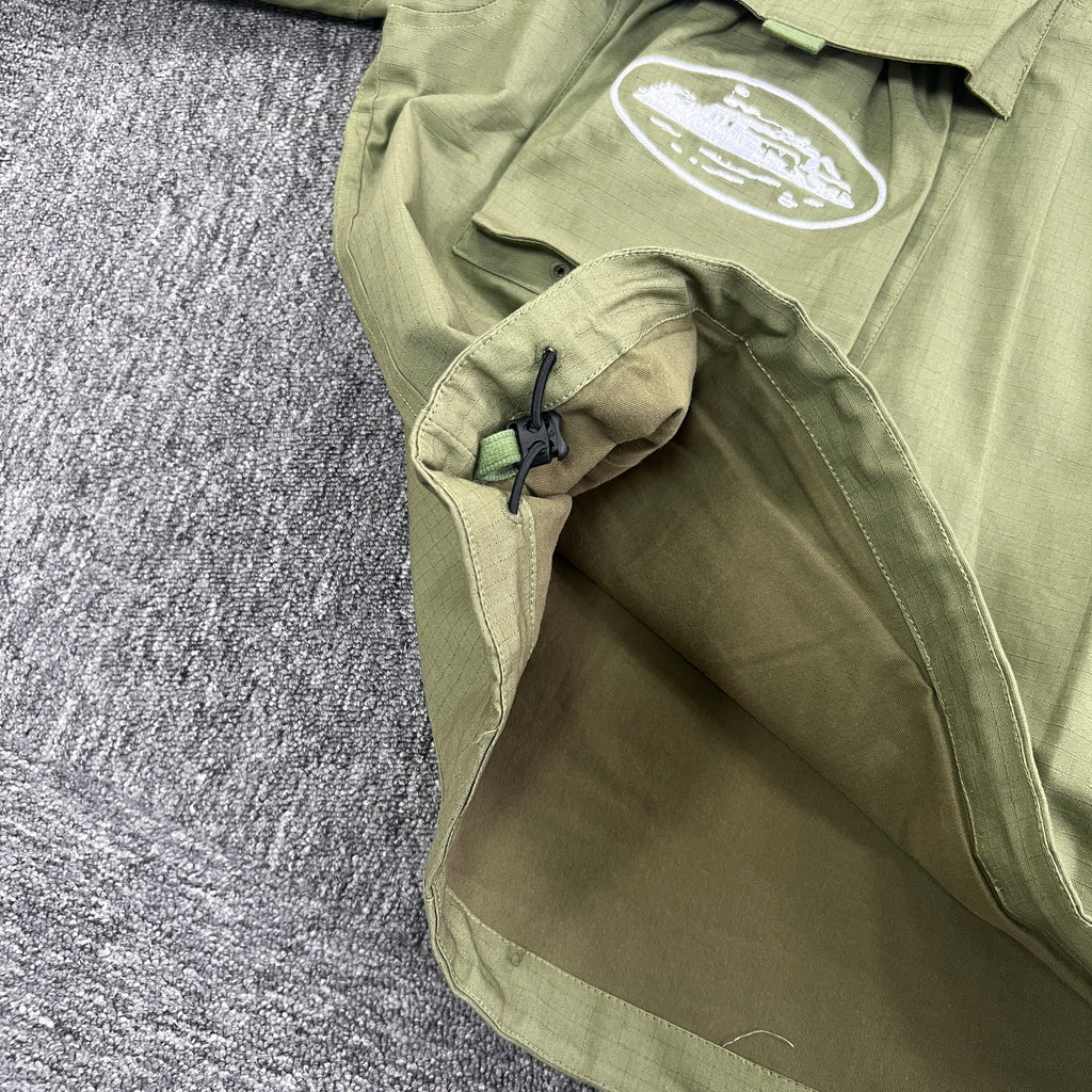 Slant Pocket Military Jacket