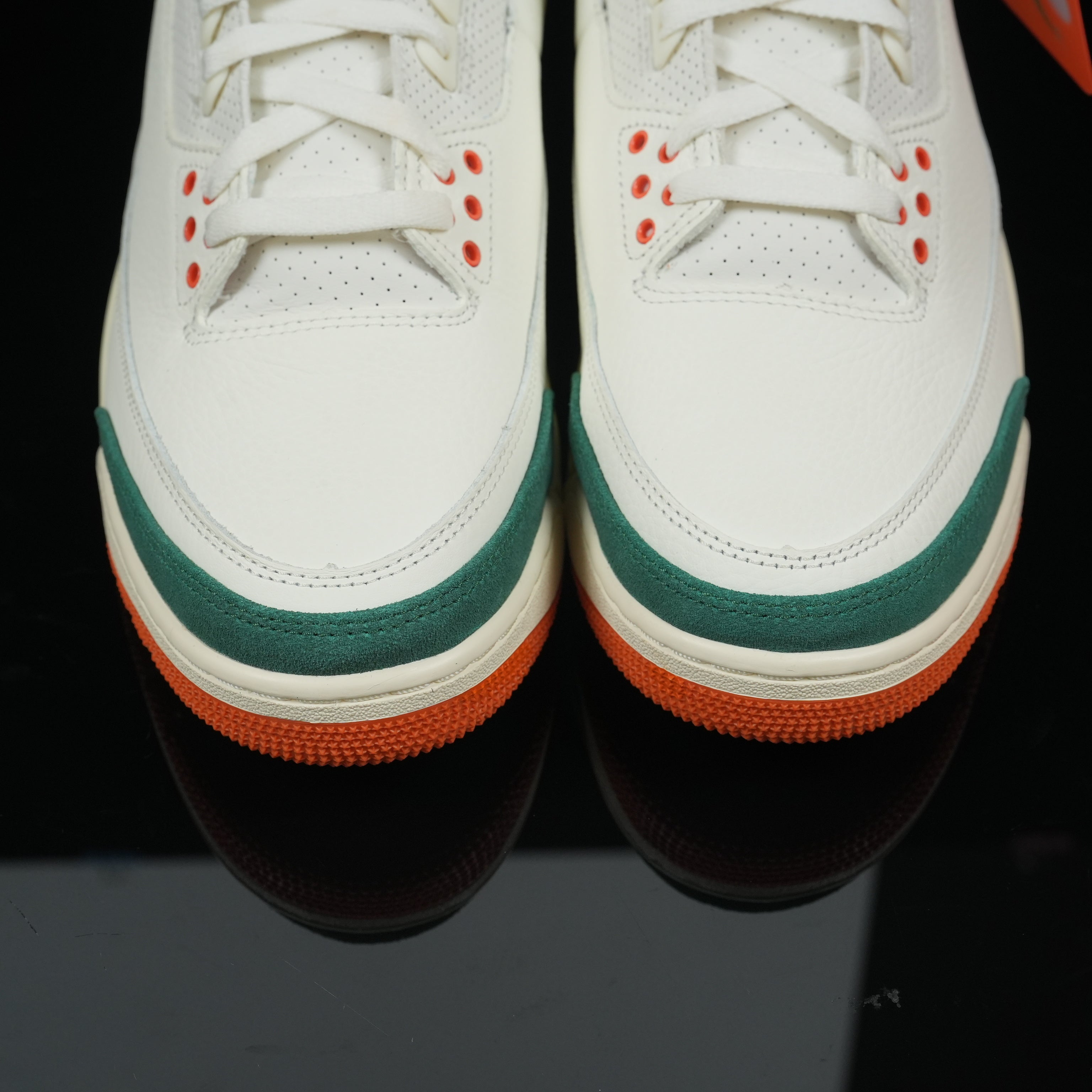 Off-White x Nike Dunk Low Green Orange